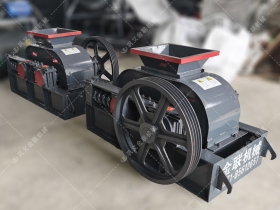 2pg400*250小型对辊正能量不良网站发往湖南长沙