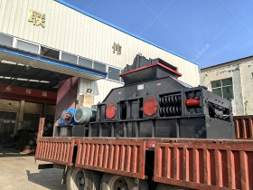 大型2PG1208弹簧式对辊正能量不良网站发货